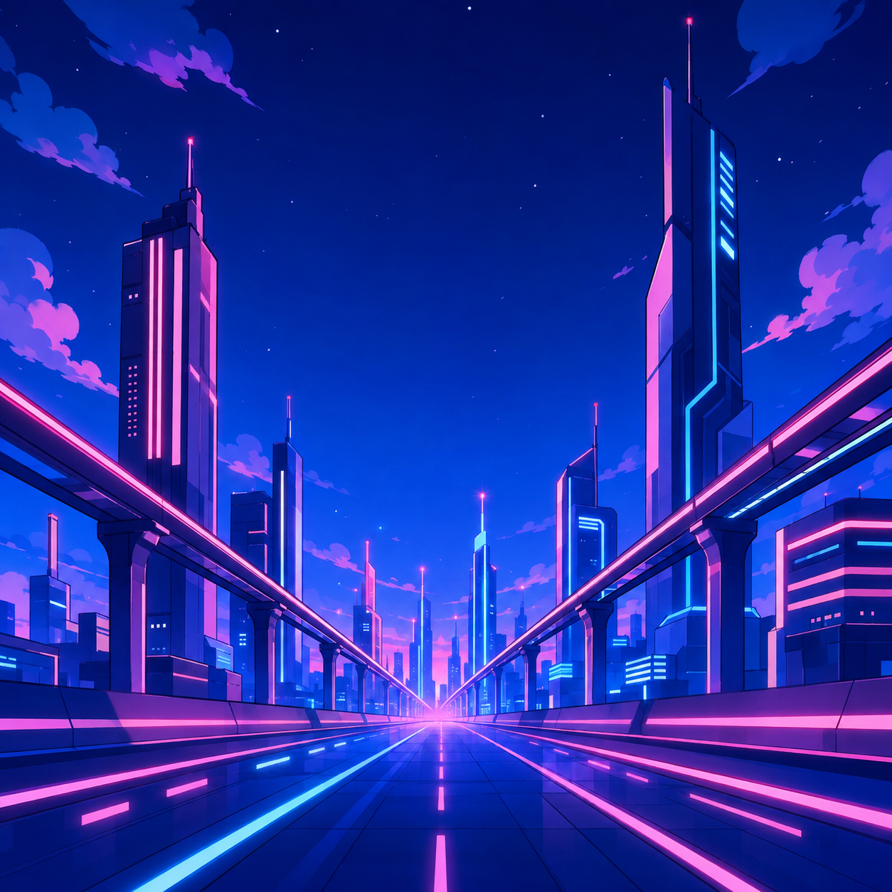 Synth City set artwork