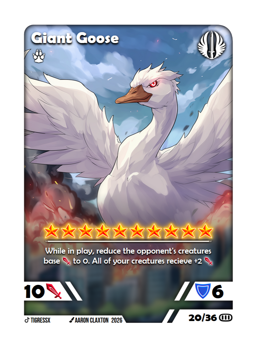 Giant Goose card preview