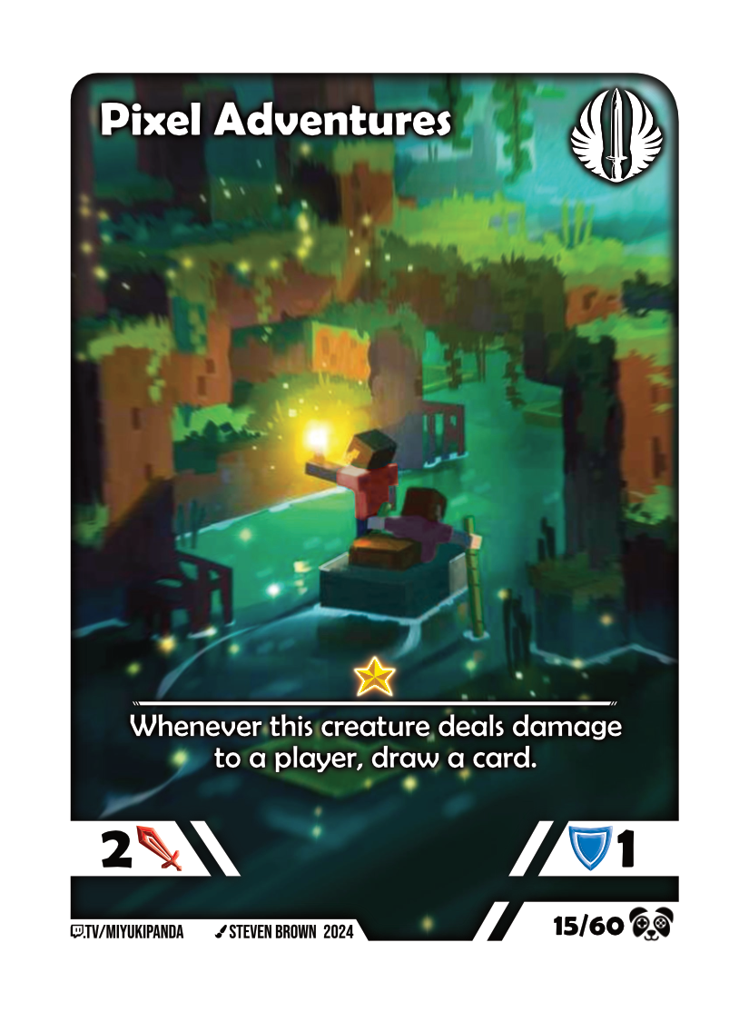 Pixel Adventures card preview