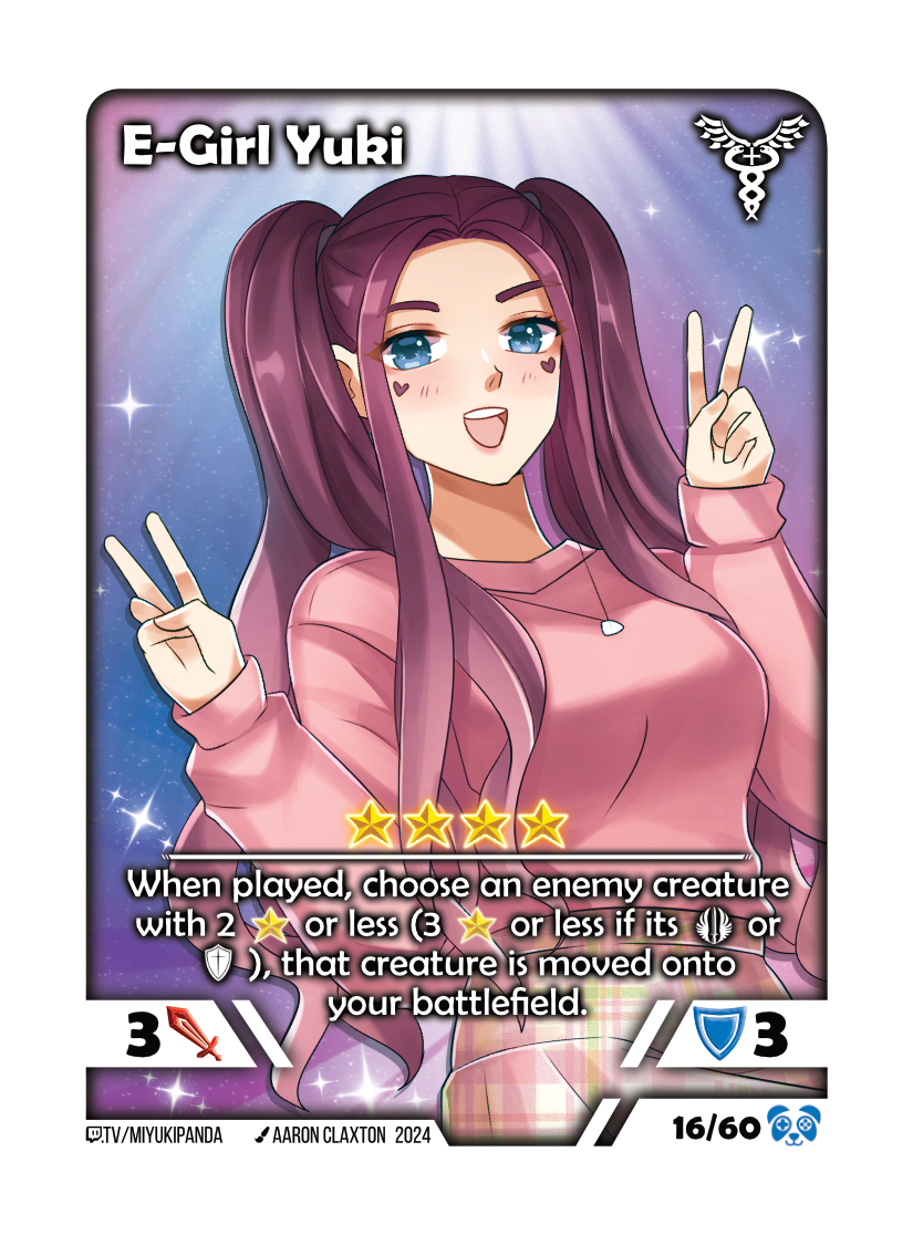 E-Girl Yuki card preview