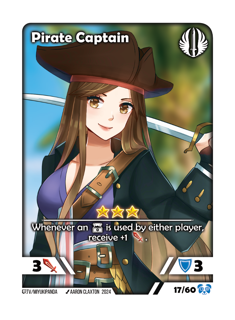 Pirate Captain card preview