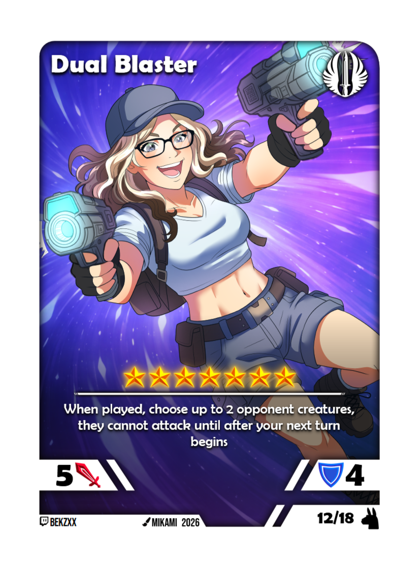 Dual Blaster card preview