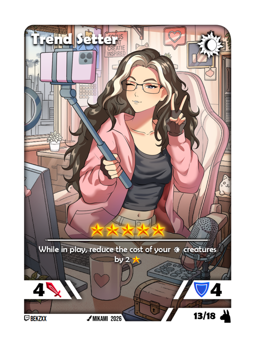 Trend Setter card preview