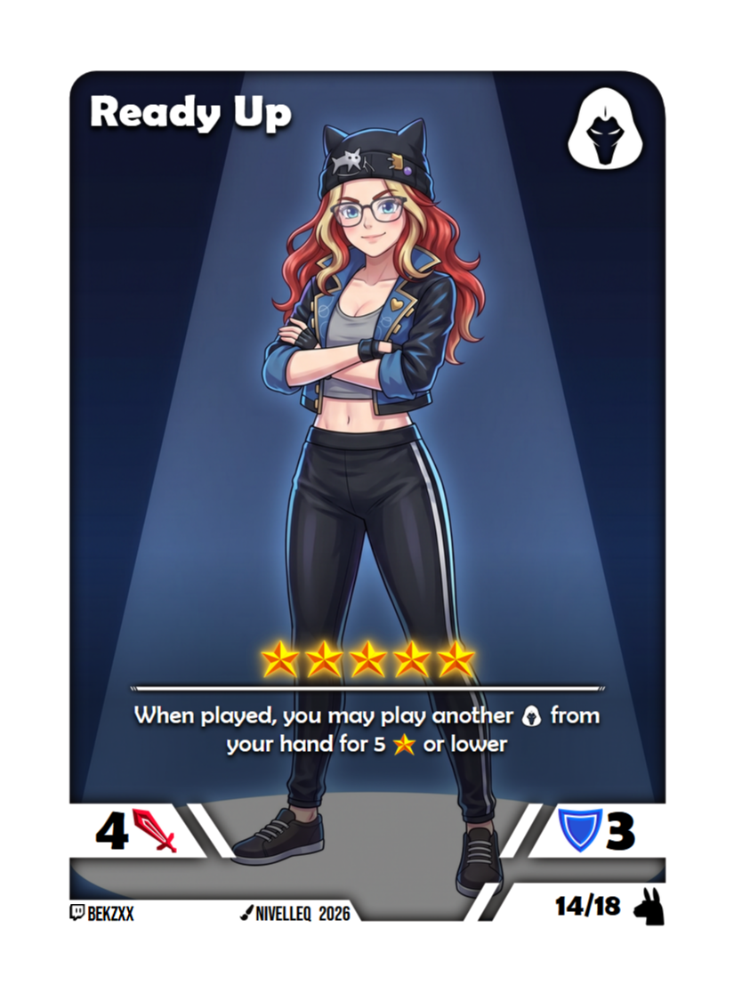 Ready Up card preview