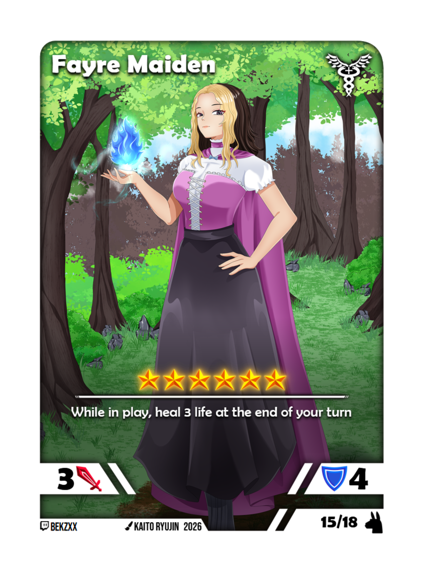 Fayre Maiden card preview