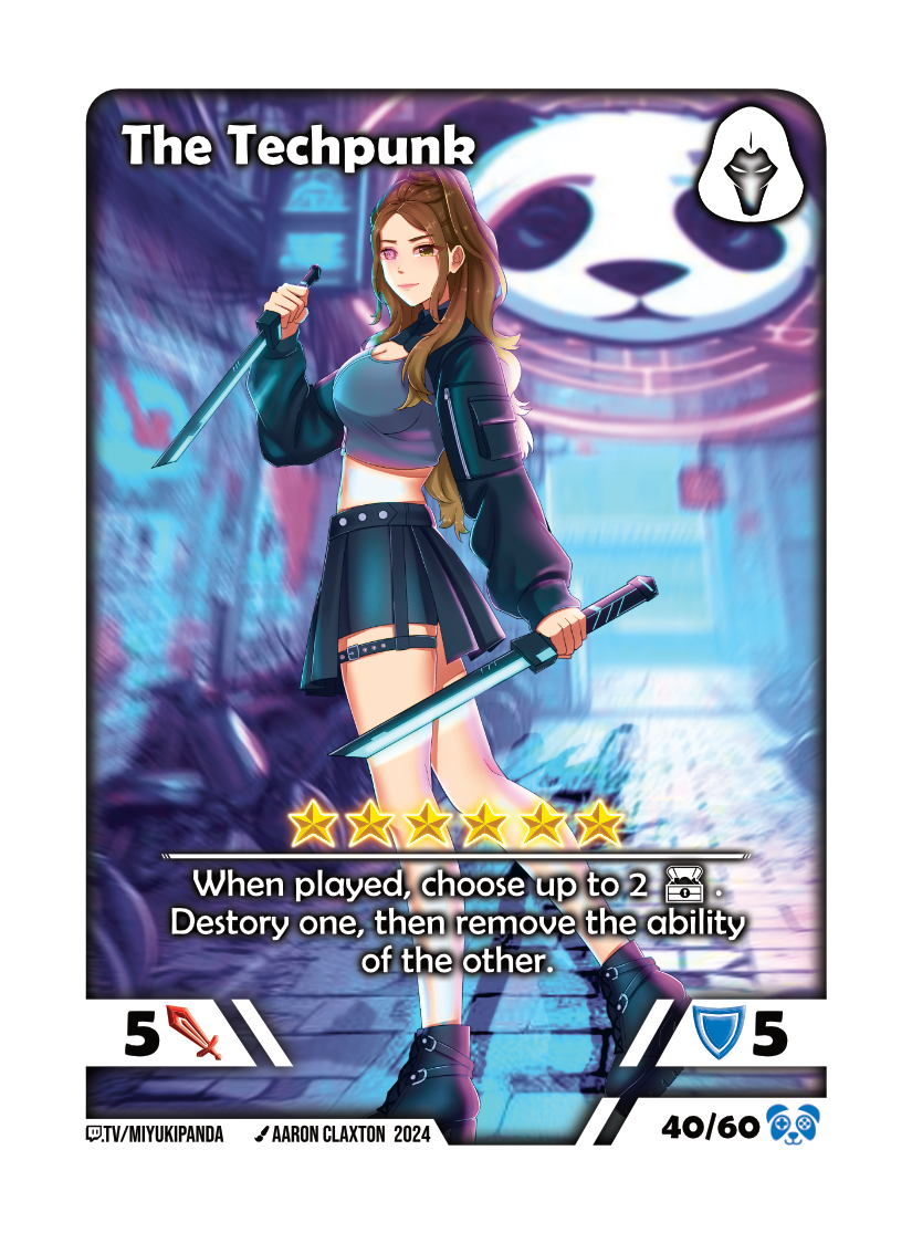The Techpunk card preview