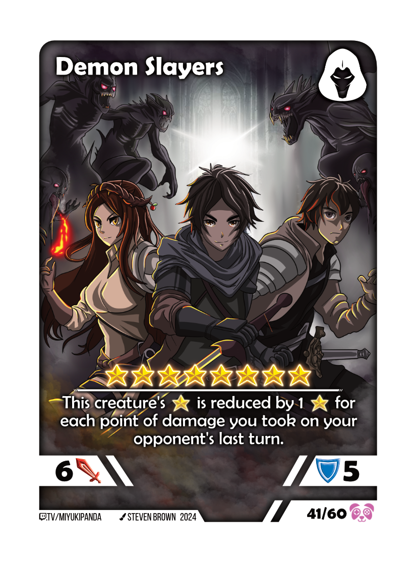 Demon Slayers card preview