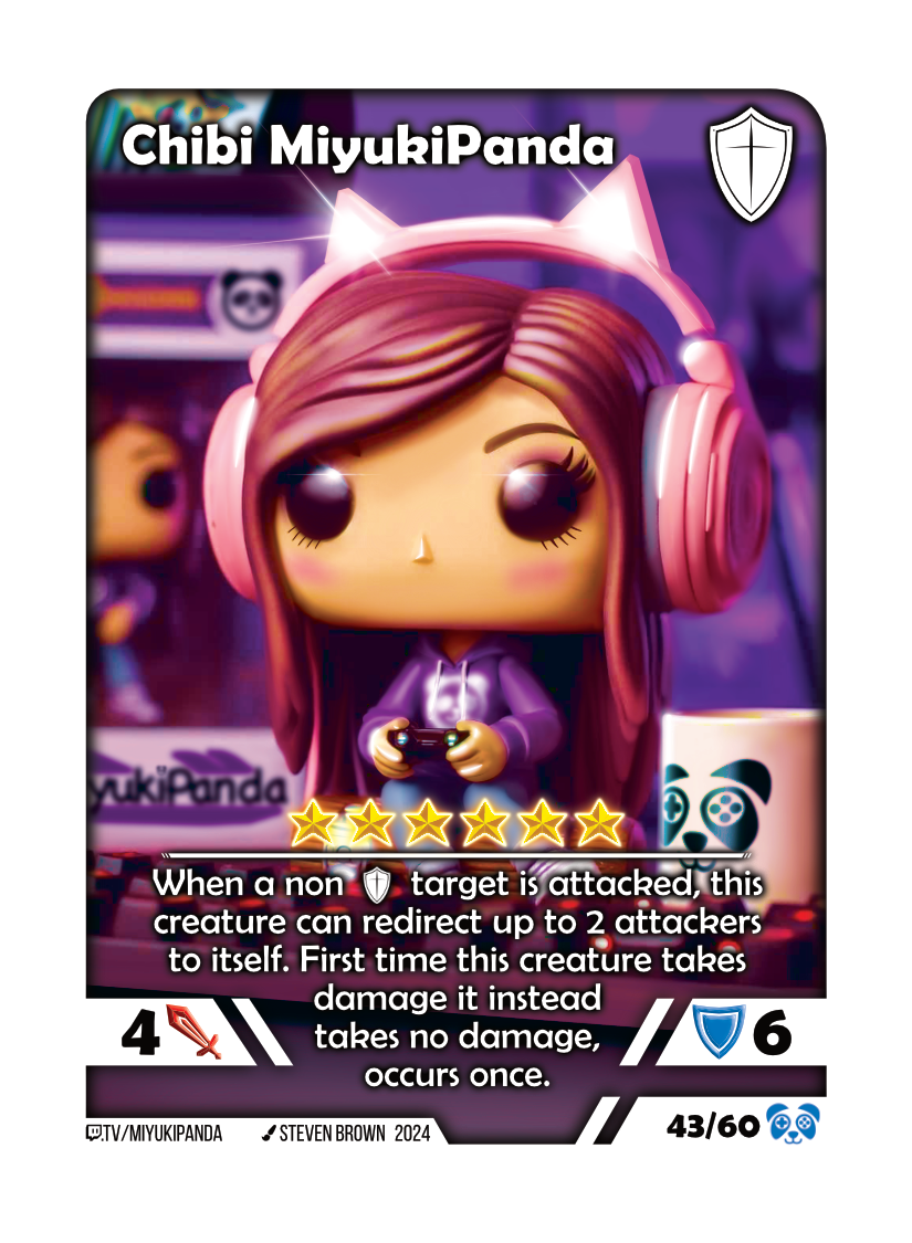 Chibi MiyukiPanda card preview