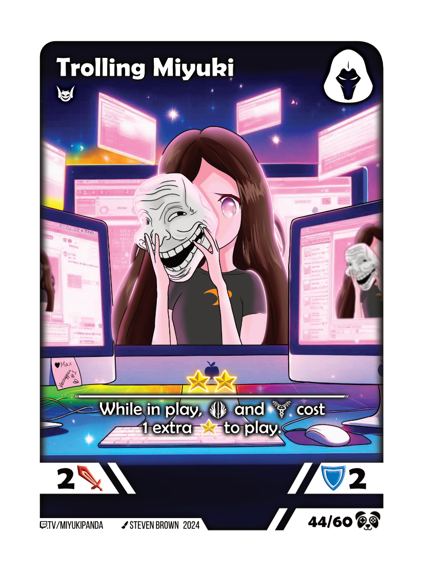 Trolling Miyuki card preview