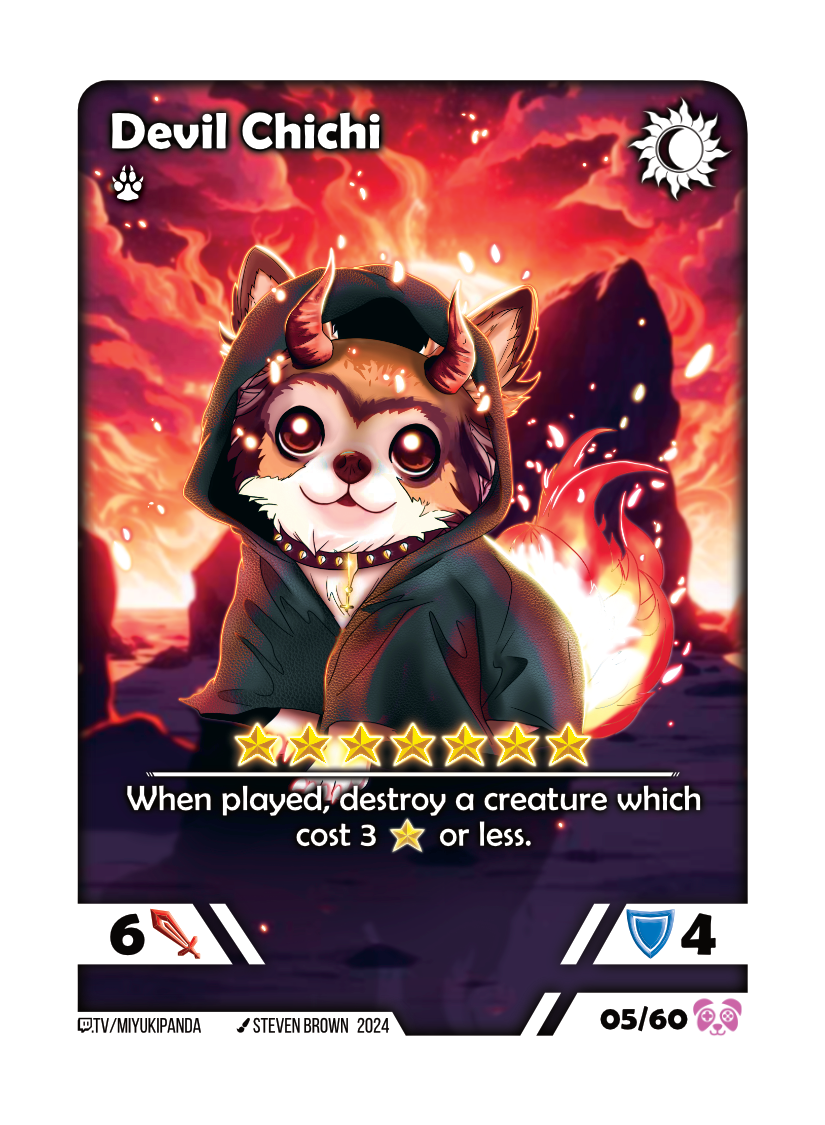 Devil ChiChi card preview