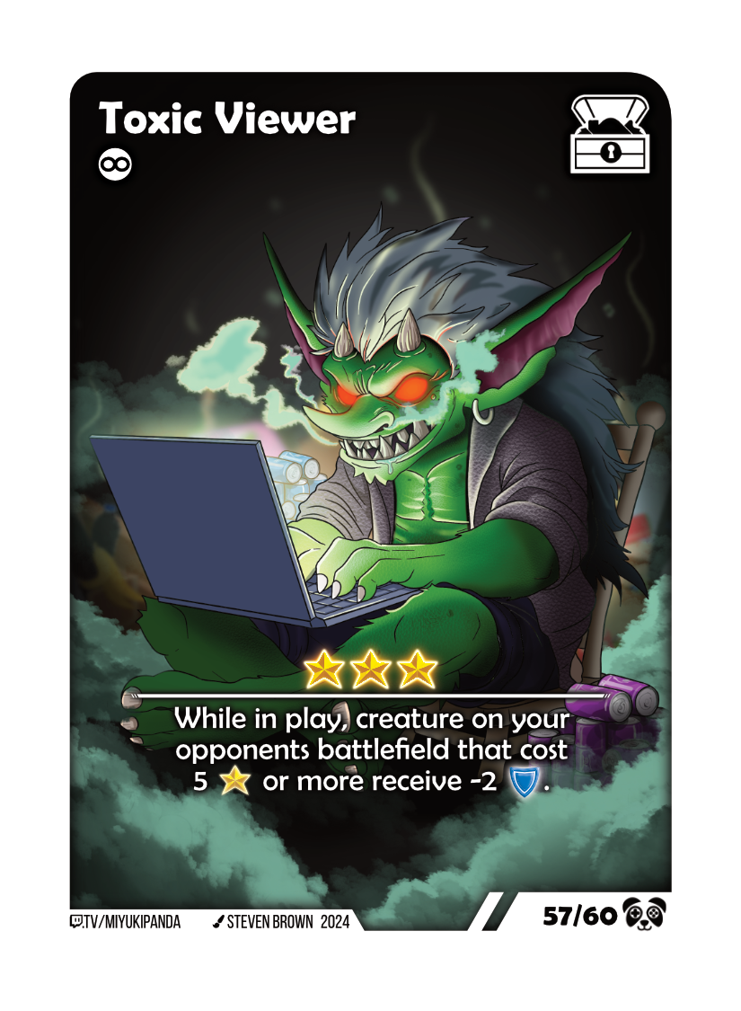 Toxic Viewer card preview
