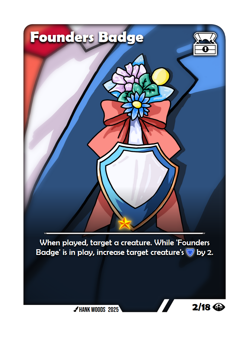 Founders Badge card preview