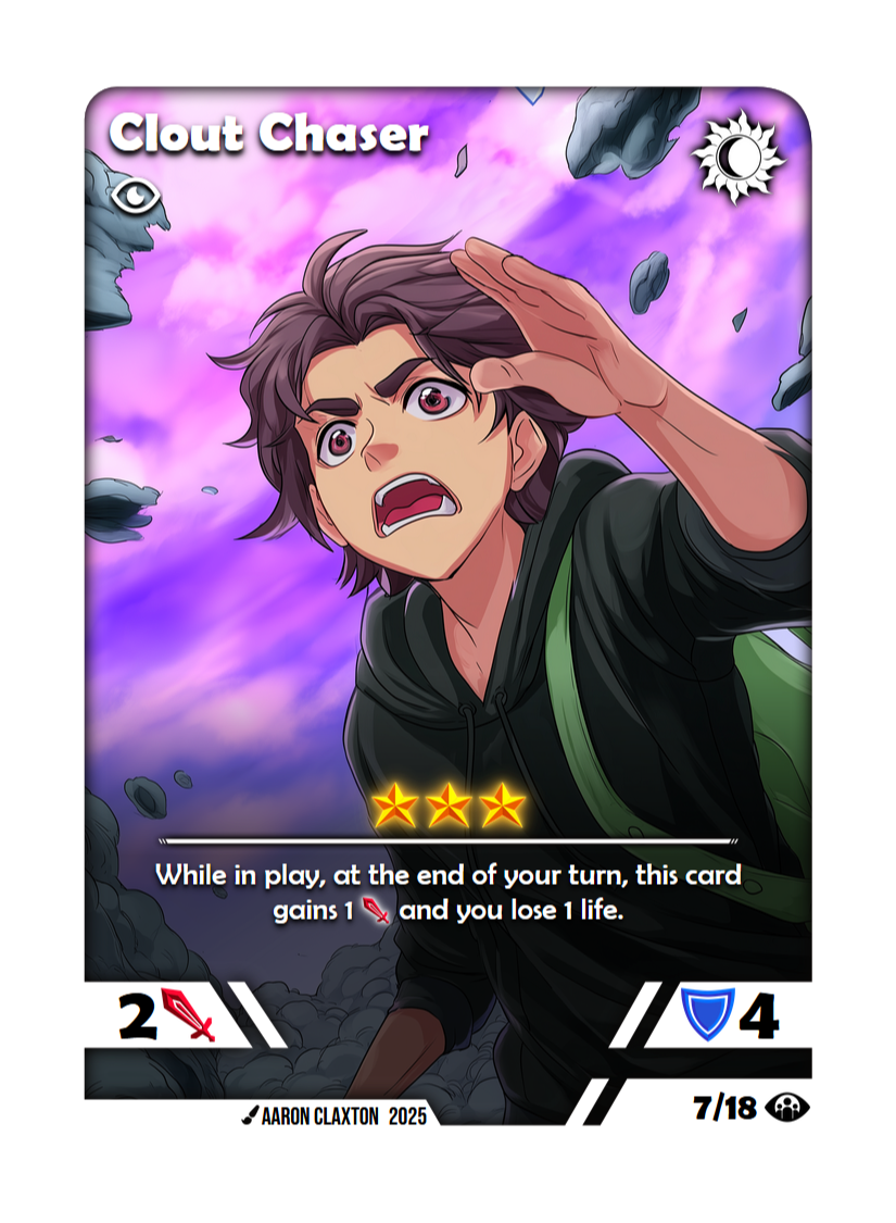 Clout Chaser card preview