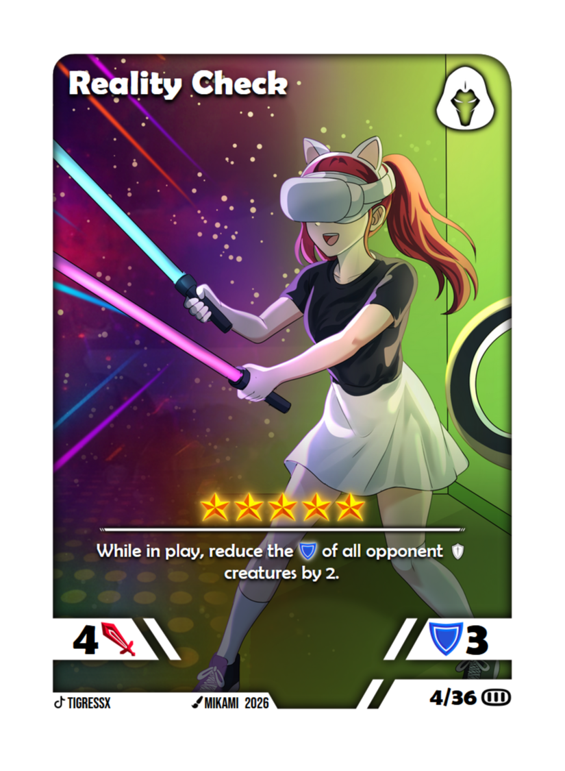 Reality Check card preview
