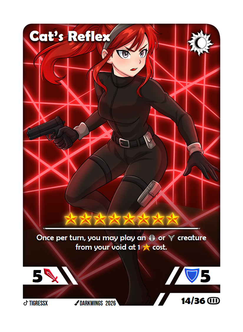 Cat’s Reflex card preview
