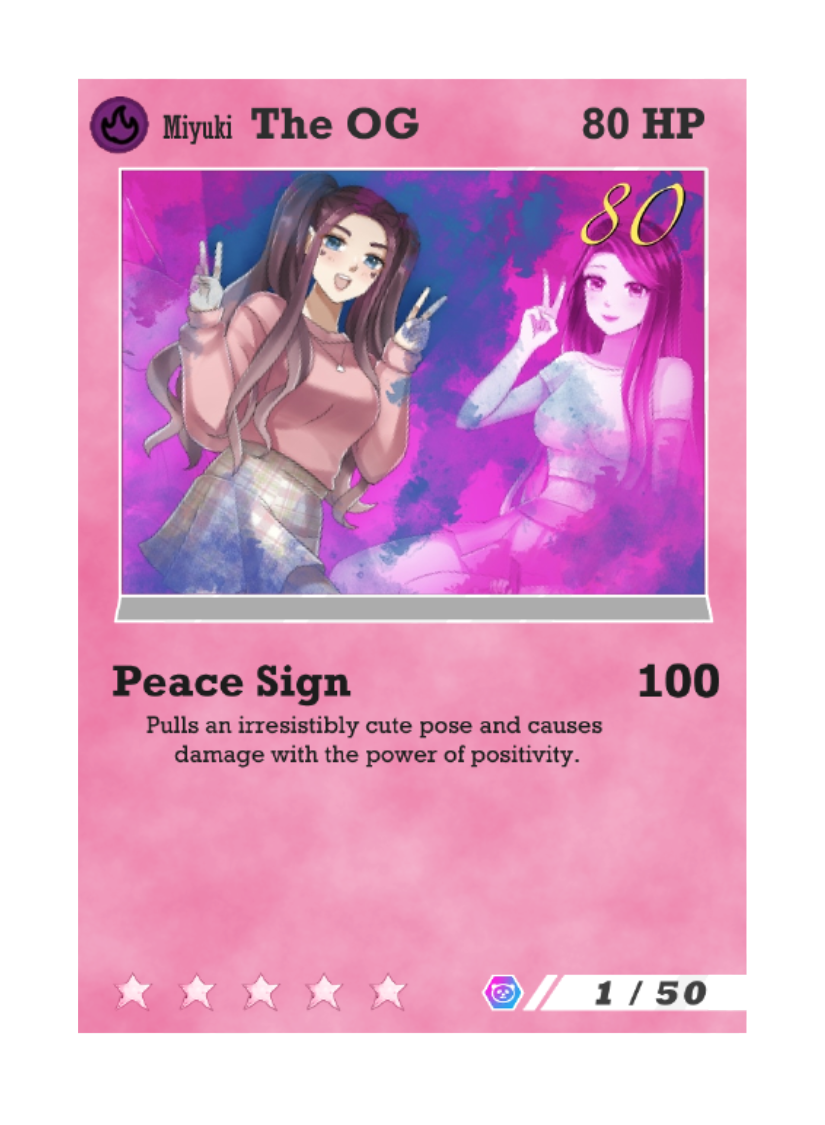 First concept for a Creator Clash card